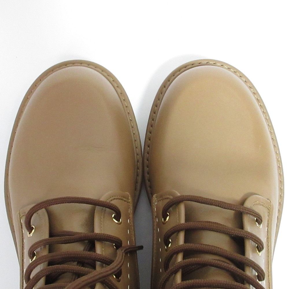 Max Mara Max Mara Max Mara Urban Compact Leather Ankle Boots Leather Shoes DUTY FREE for USA Size ONE SIZE - 4 Thumbnail