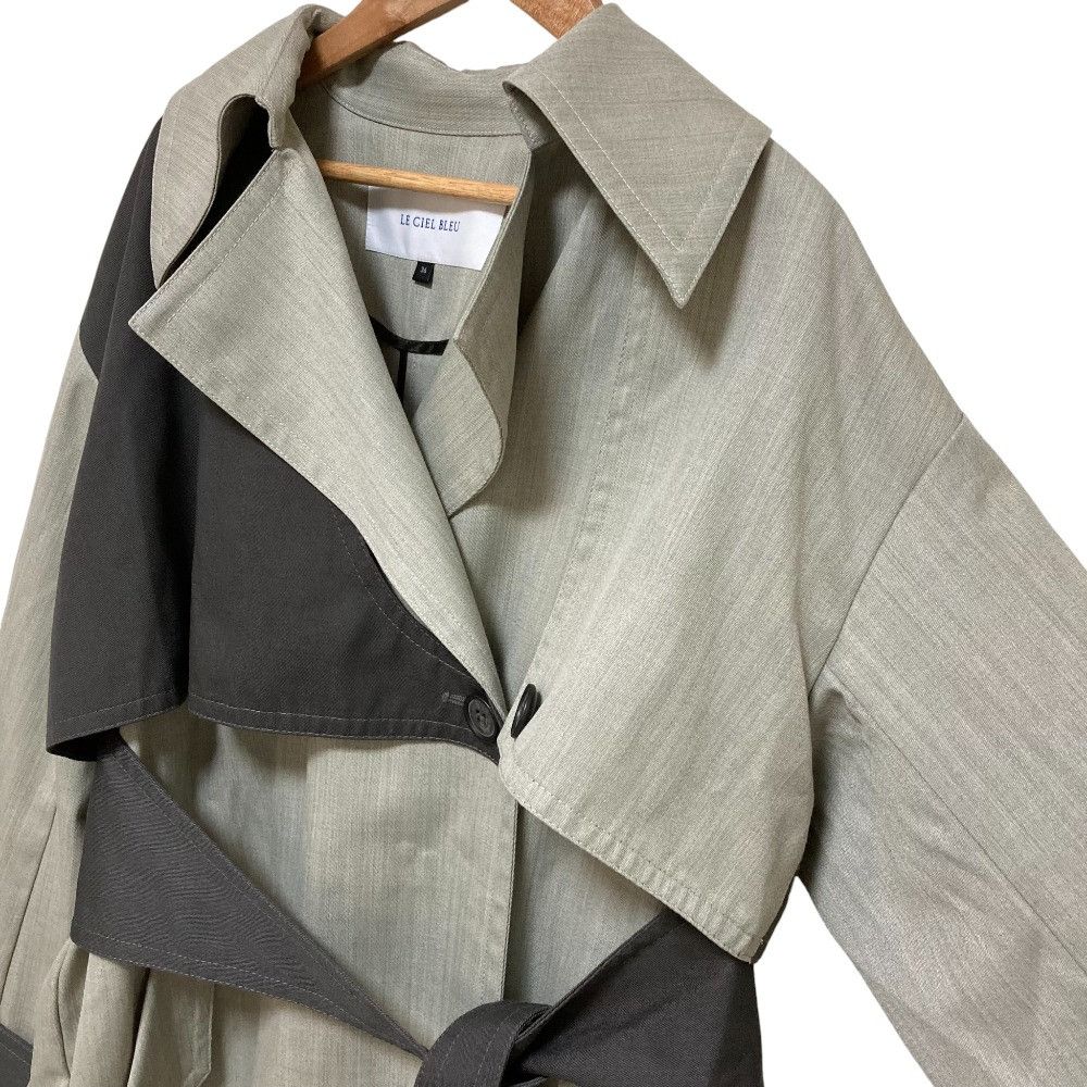 Other Other LE CIEL BLEU Wrapped Trench Coat Trench Coat Textile Outerwear 25S69302 DUTY FREE for USA Size ONE SIZE - 5 Thumbnail