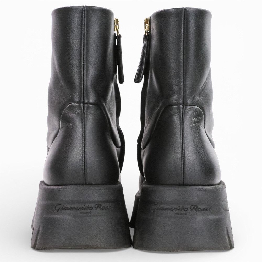 Other Other Gianvito Rossi MONTEY Leather Boots Leather Shoes DUTY FREE for USA Size ONE SIZE - 5 Thumbnail