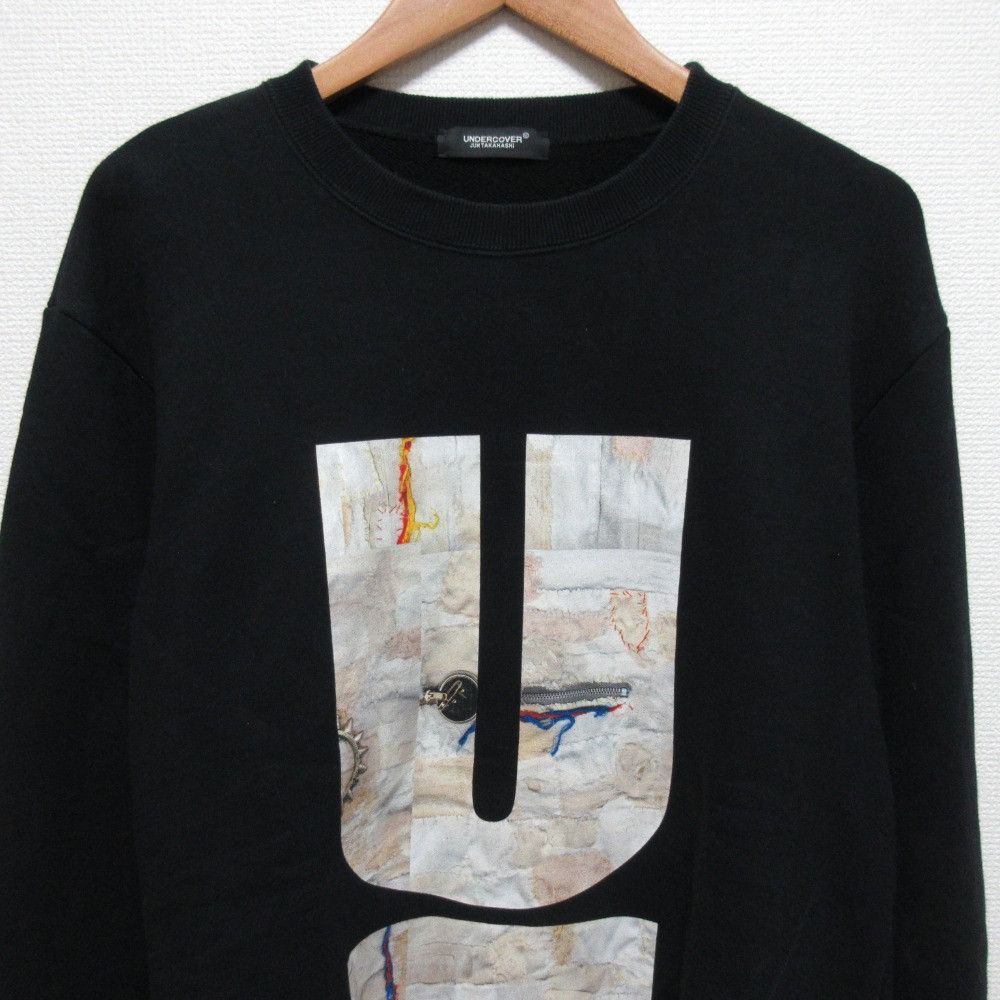 Undercover Undercover UNDERCOVER 30TH ANNIVERSARY U Logo Print Crewneck Sweatshirt Textile Sweatshirts & Hoodies UCZ9814 DUTY FREE for USA Size ONE SIZE - 3 Thumbnail