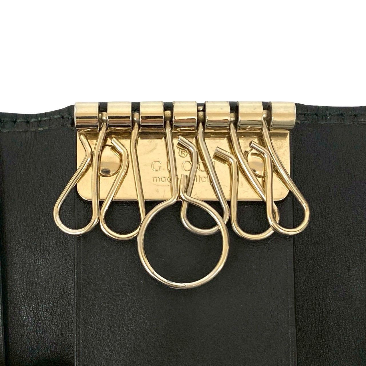 Gucci Gucci Gucci GG Logo Leather Key Case Leather Key case DUTY FREE for USA Size ONE SIZE - 9 Thumbnail