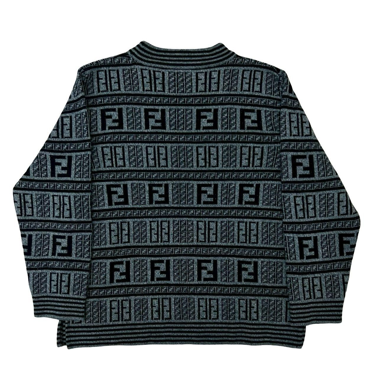 Fendi Fendi Fendi FF Wool Acrylic Sweater Textile Tops DUTY FREE for USA Size ONE SIZE - 2 Thumbnail