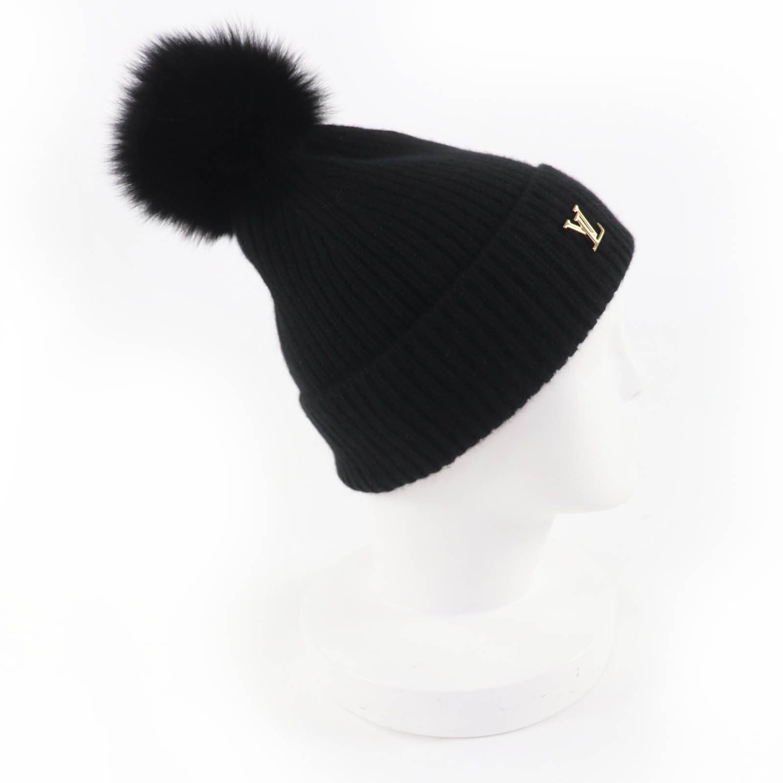 Louis Vuitton Louis Vuitton Louis Vuitton LV Cold Spark Cashmere Beanie Textile Hats M79256 DUTY FREE for USA Size ONE SIZE - 6 Thumbnail