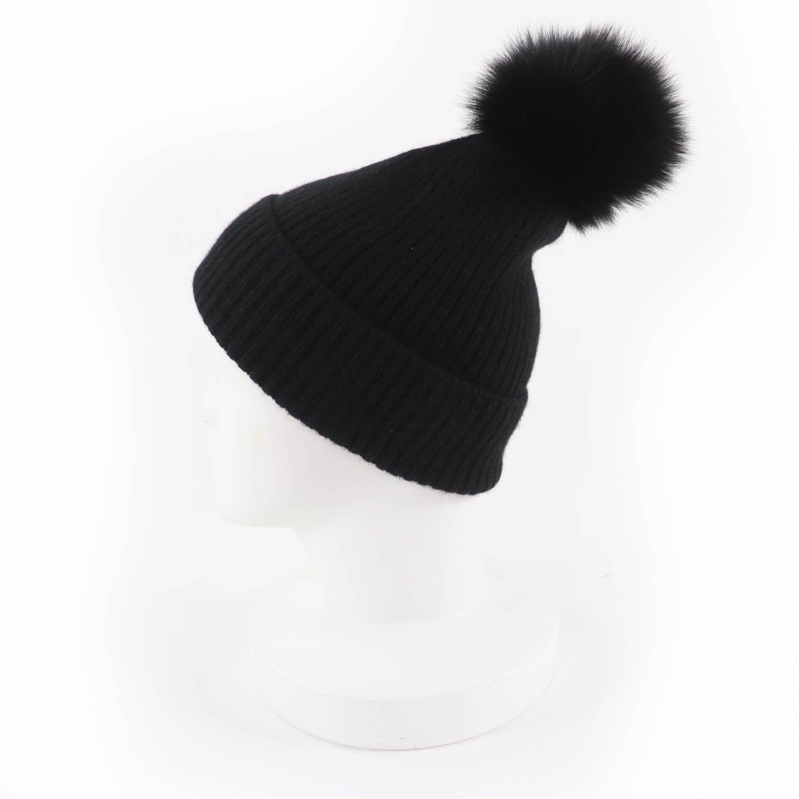 Louis Vuitton Louis Vuitton Louis Vuitton LV Cold Spark Cashmere Beanie Textile Hats M79256 DUTY FREE for USA Size ONE SIZE - 4 Thumbnail
