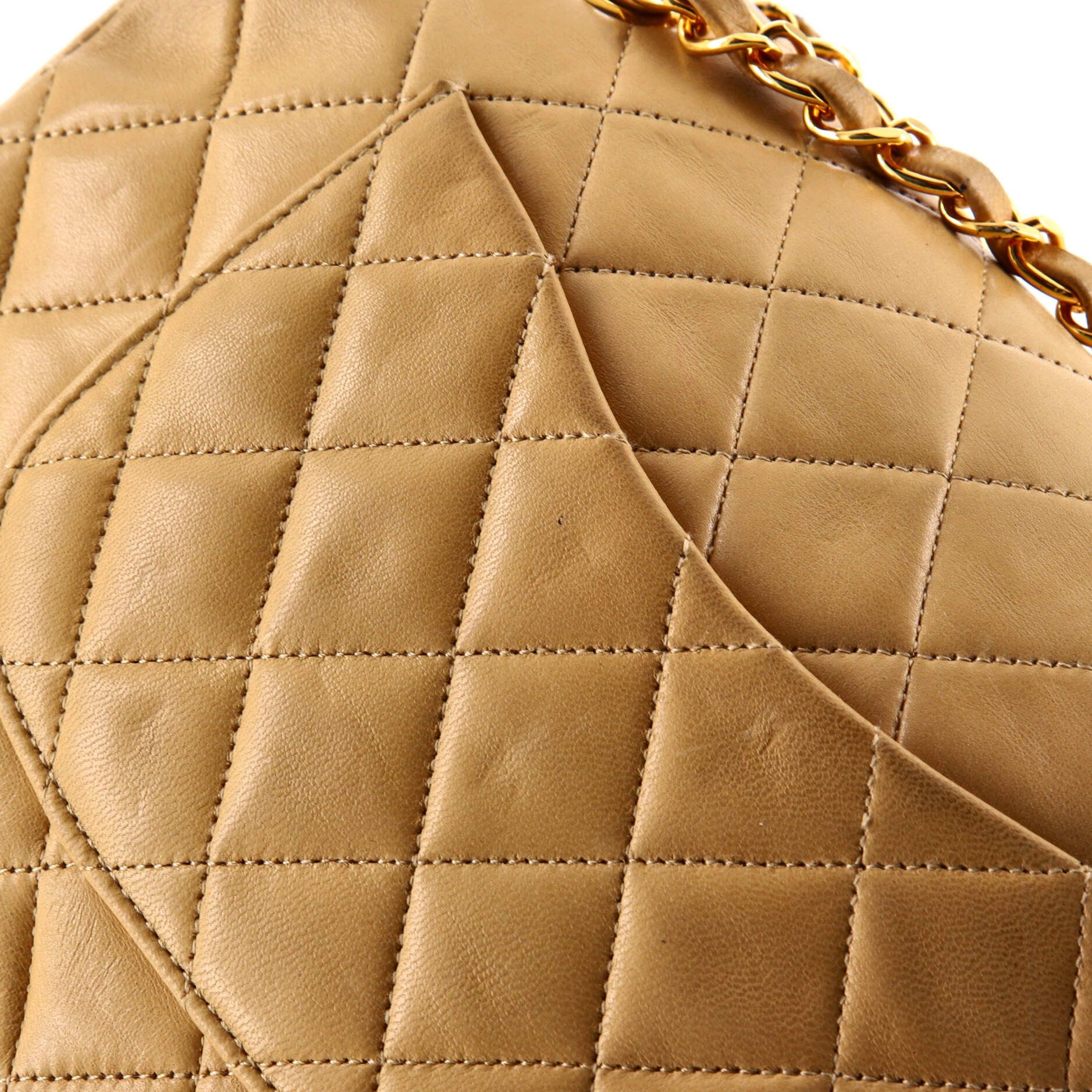 Chanel Vintage Classic Double Flap Bag Size ONE SIZE - 8 Thumbnail
