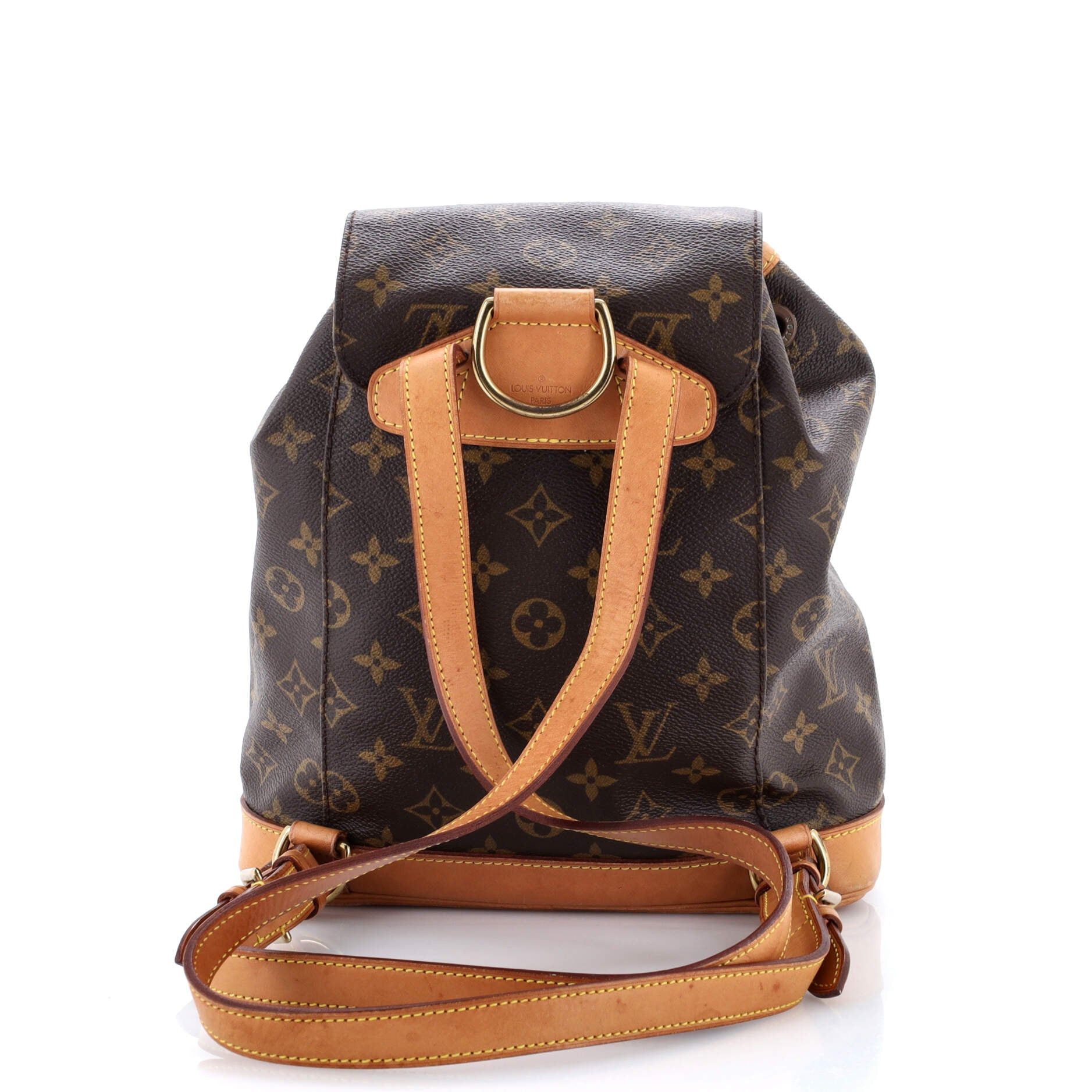 Louis Vuitton Vintage Montsouris Backpack Size ONE SIZE - 3 Thumbnail