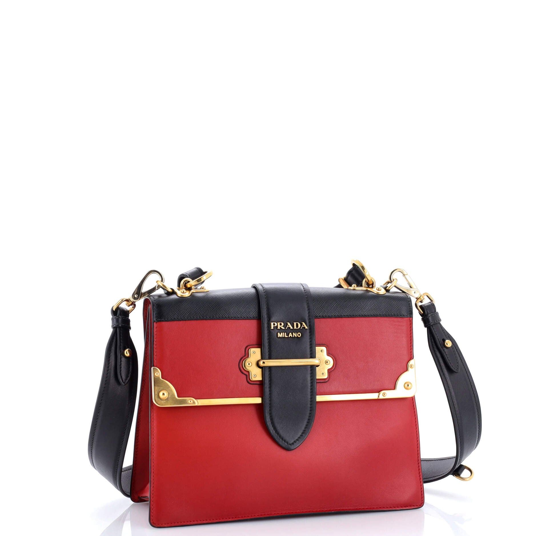 Prada Cahier Convertible Shoulder Bag Size ONE SIZE - 2 Thumbnail