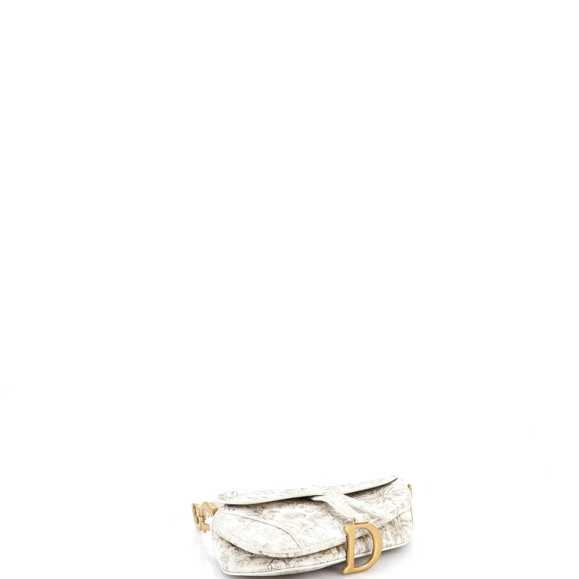 Dior Saddle Handbag with Strap Size ONE SIZE - 4 Thumbnail
