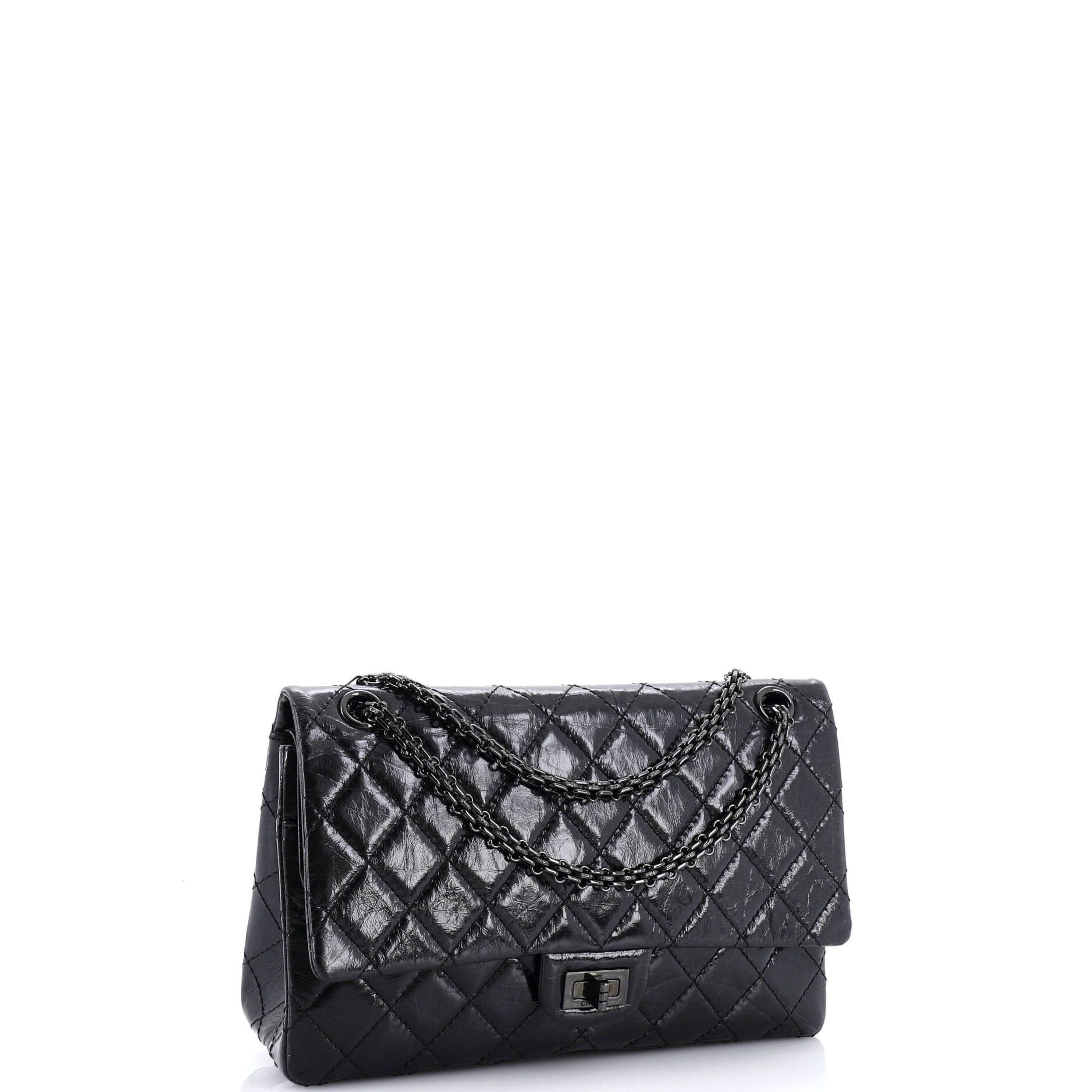 Chanel So Black Reissue 2.55 Flap Bag Size ONE SIZE - 2 Thumbnail