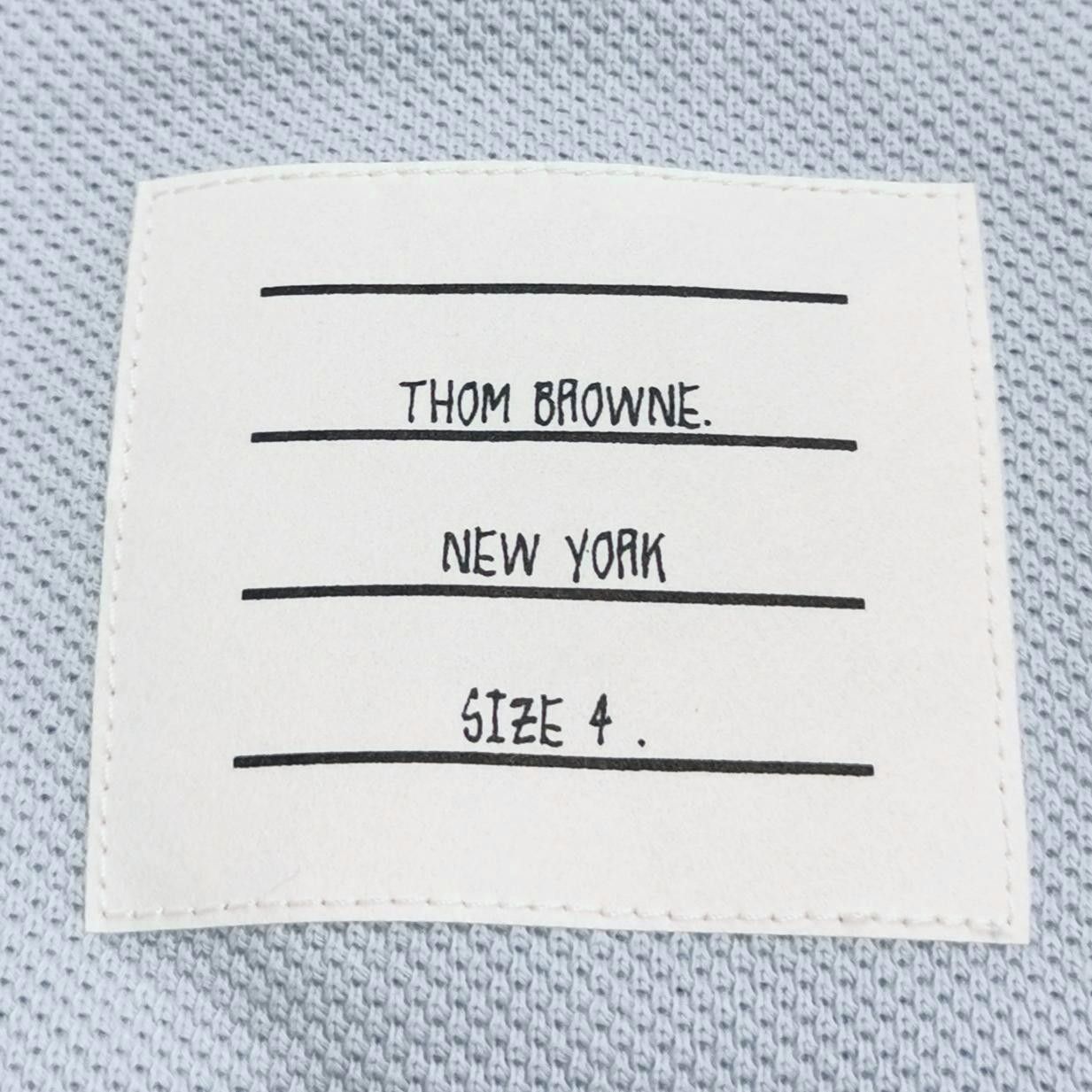 Thom Browne Thom Browne Cotton Solid Collared T-Shirt XL Size US XL / EU 56 / 4 - 5 Thumbnail