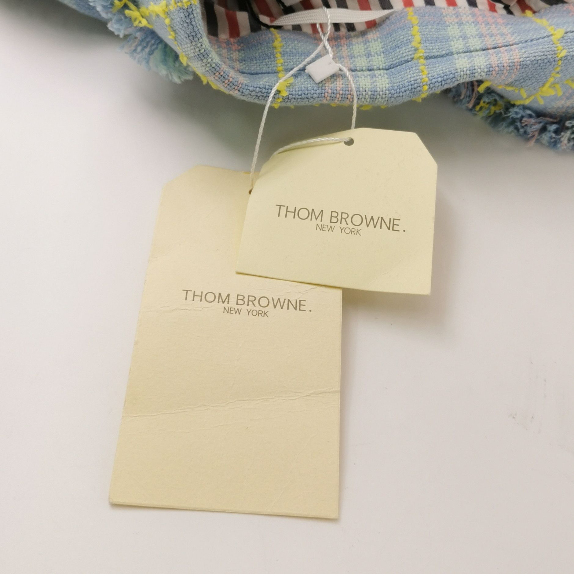 Thom Browne Thom Browne Plaid Cotton Lapel Blazer M Size US M / EU 48-50 / 2 - 8 Thumbnail
