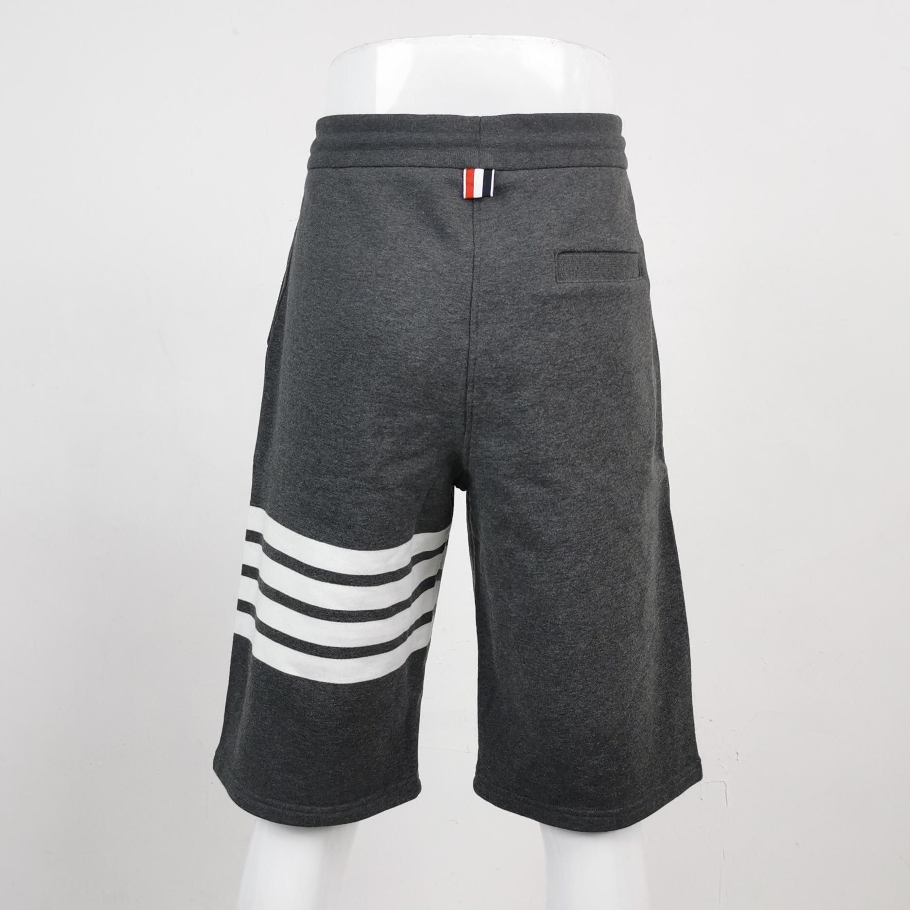 Thom Browne Thom Browne Gray Striped Drawstring Shorts XS Size US 32 / EU 48 - 3 Thumbnail
