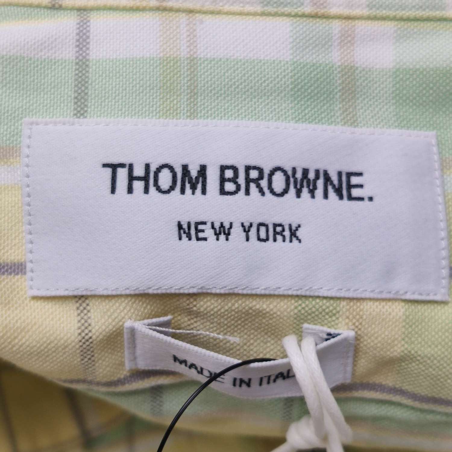 Thom Browne Thom Browne Cotton Plaid Button-Down Shirt XL Size US XL / EU 56 / 4 - 14 Thumbnail