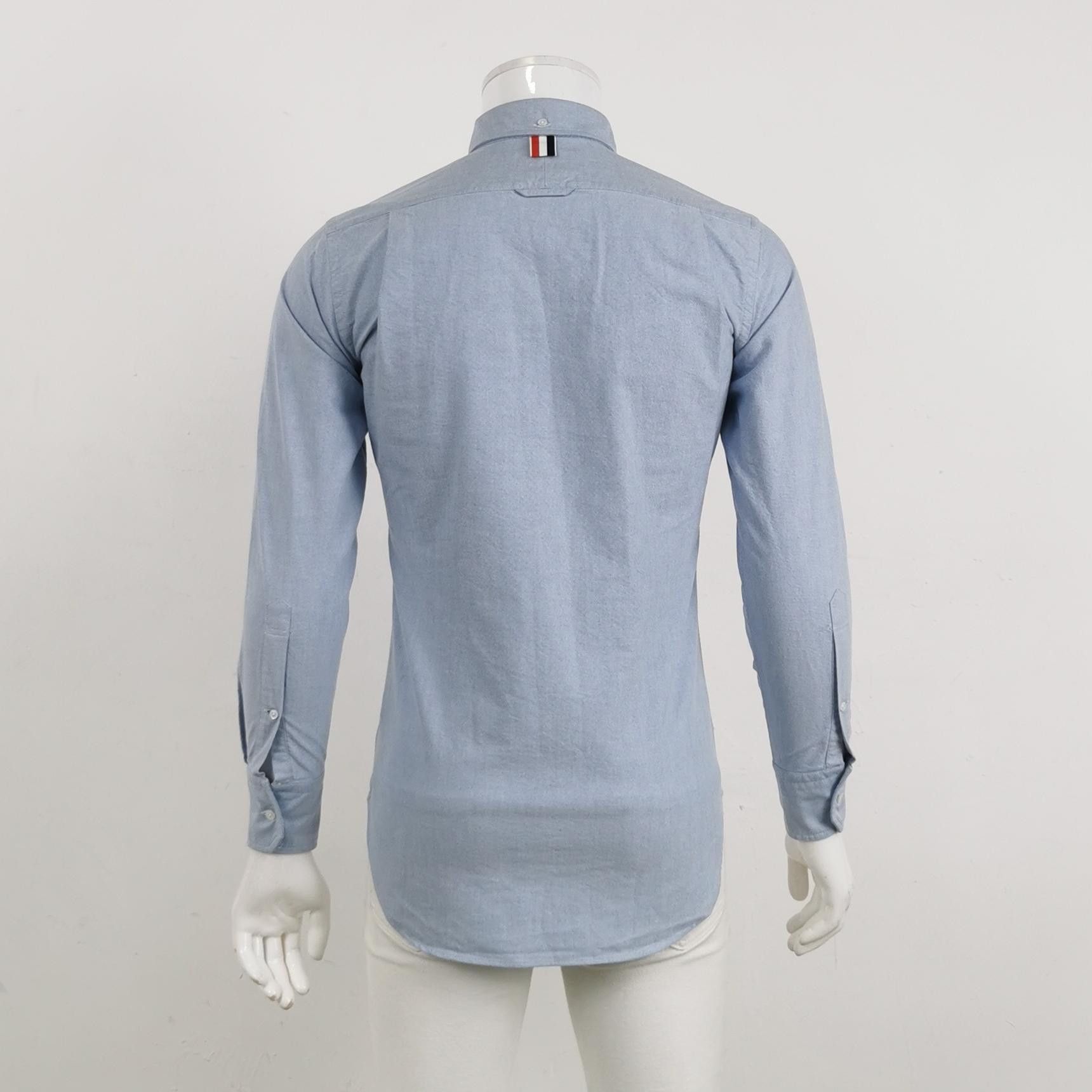 Thom Browne Thom Browne Cotton Spread Collar Shirt S Size US S / EU 44-46 / 1 - 4 Thumbnail