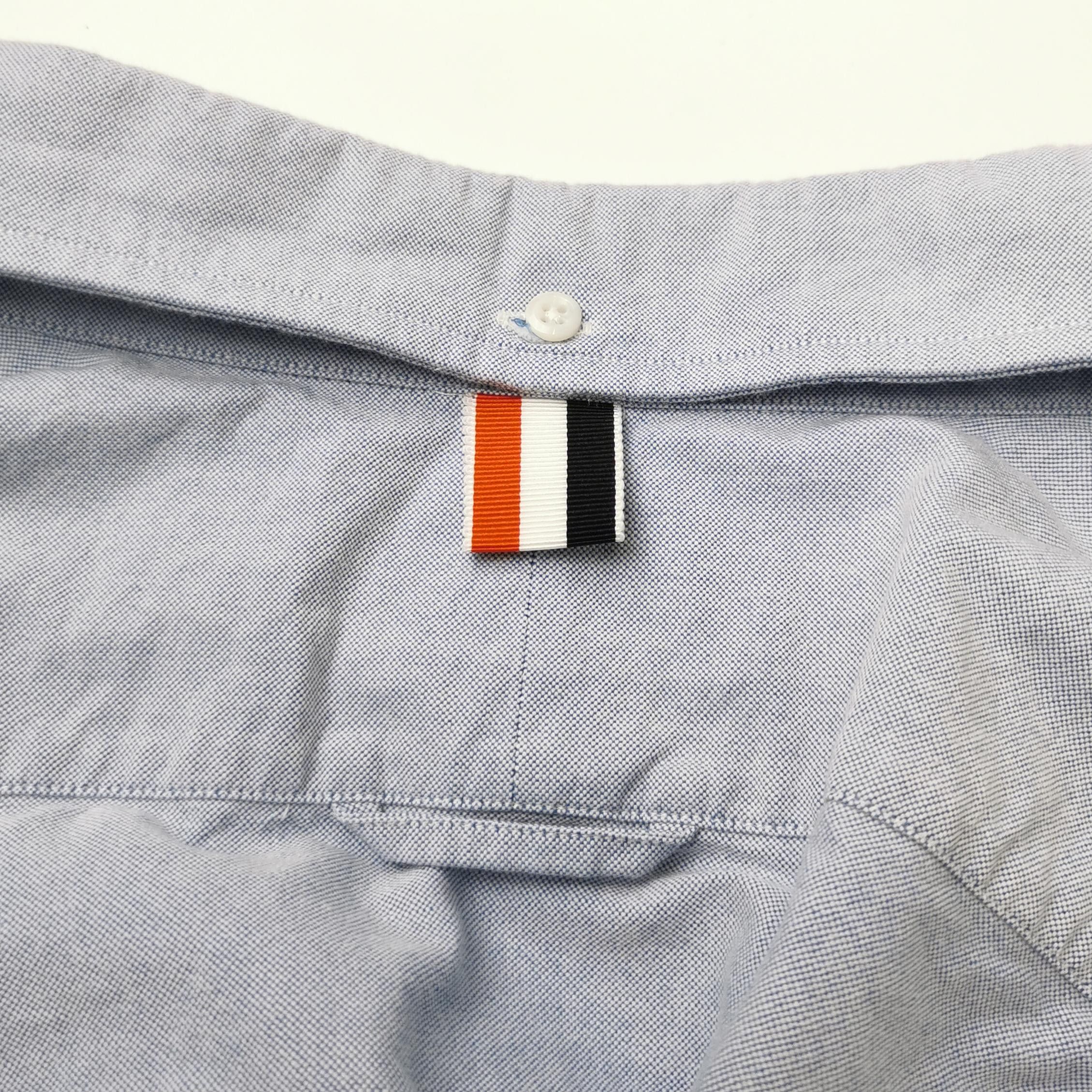 Thom Browne Thom Browne Cotton Spread Collar Shirt S Size US S / EU 44-46 / 1 - 8 Thumbnail