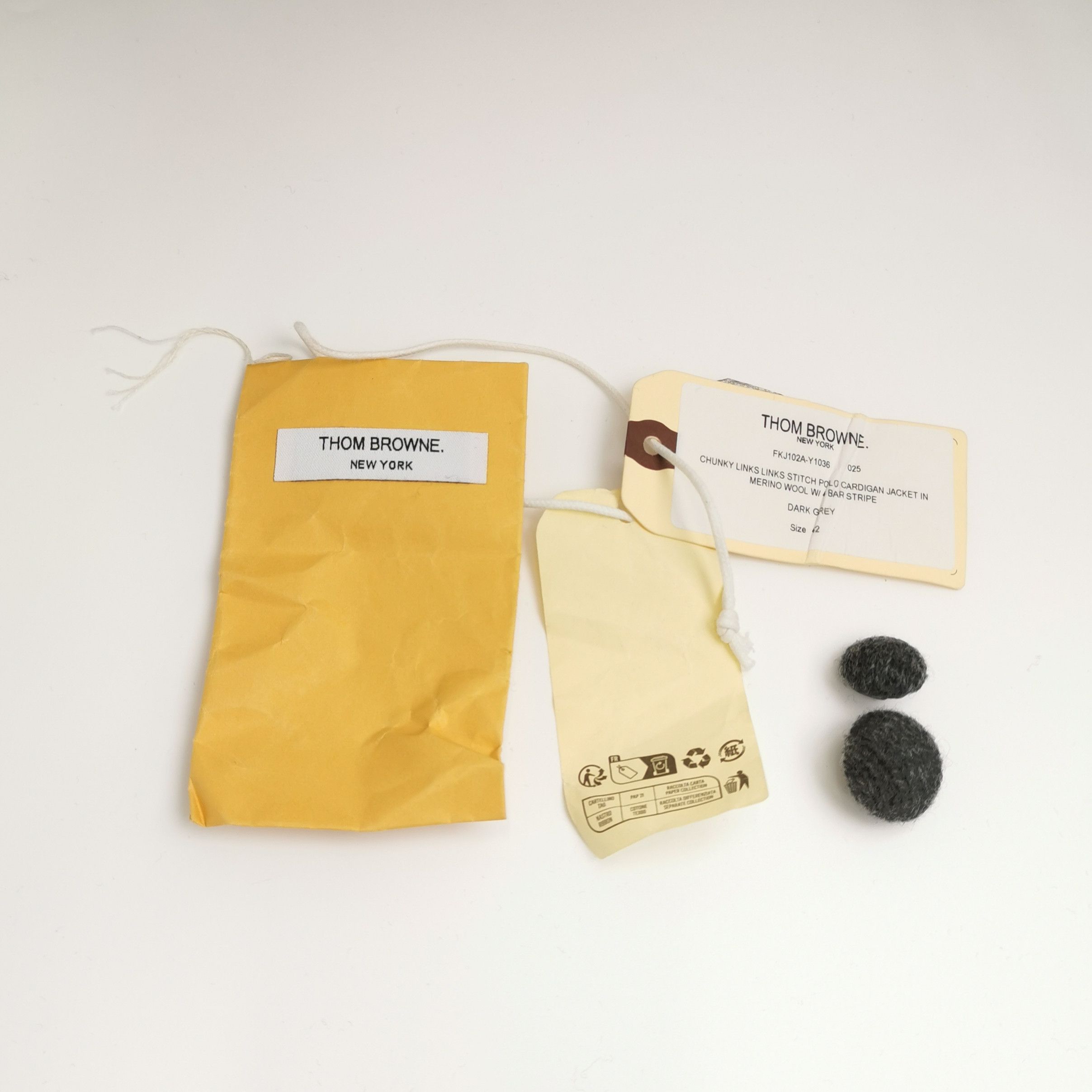 Thom Browne Thom Browne Wool Lapel Single-Breasted Long-Sleeve Coat Size L / US 10 / IT 46 - 10 Thumbnail