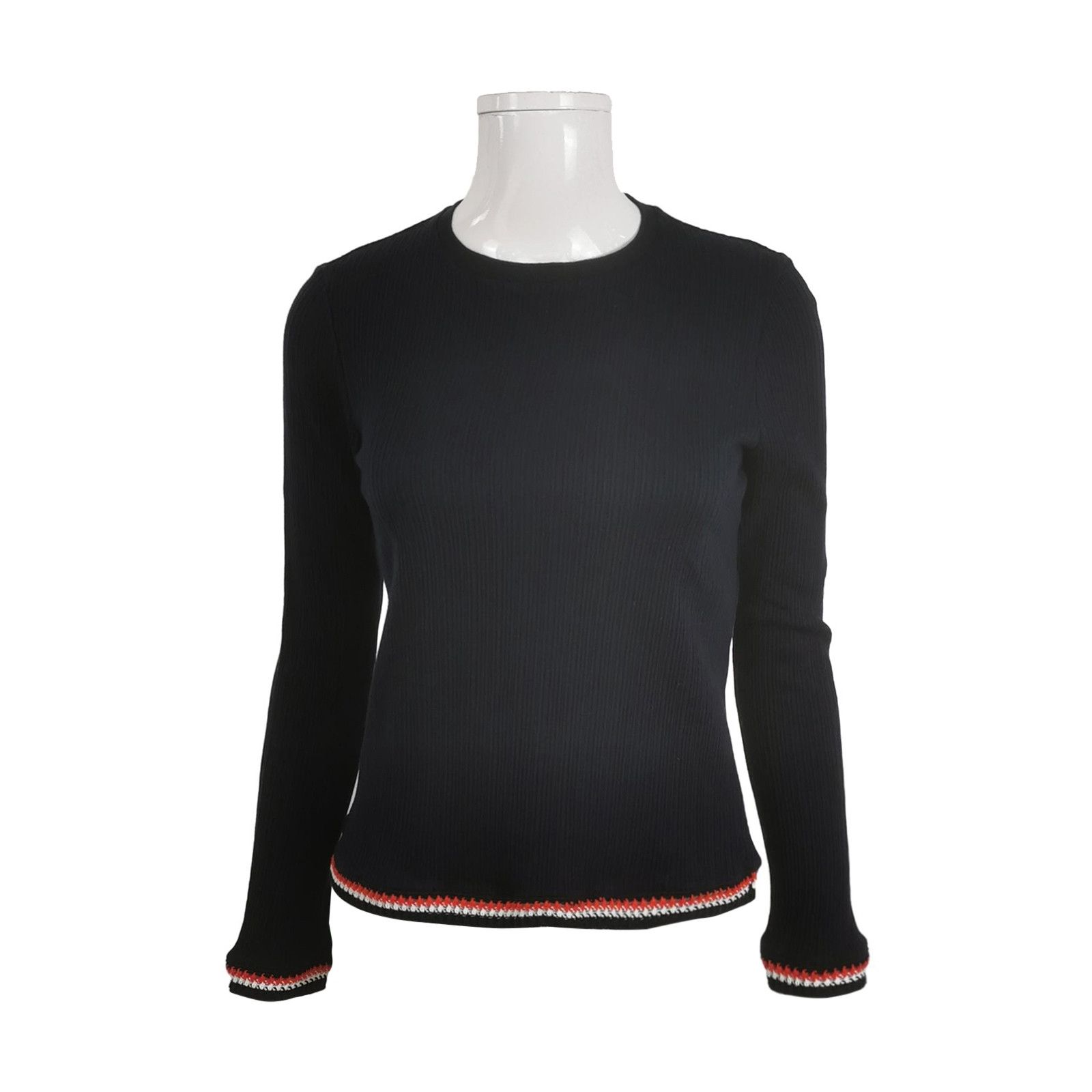 Thom Browne ThomBrowne Cotton Color-Block Stripe Sweater S/38 Size S / US 4 / IT 40 - 2 Thumbnail