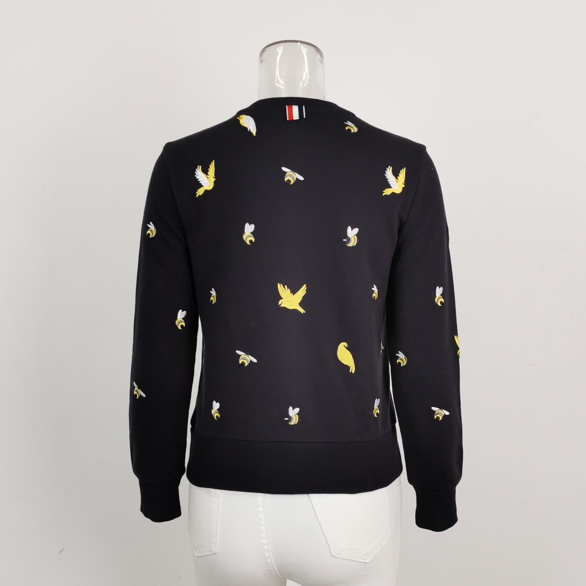 Thom Browne Thom Browne Cotton Bird Bee Print Sweatshirt Size S / US 4 / IT 40 - 4 Thumbnail