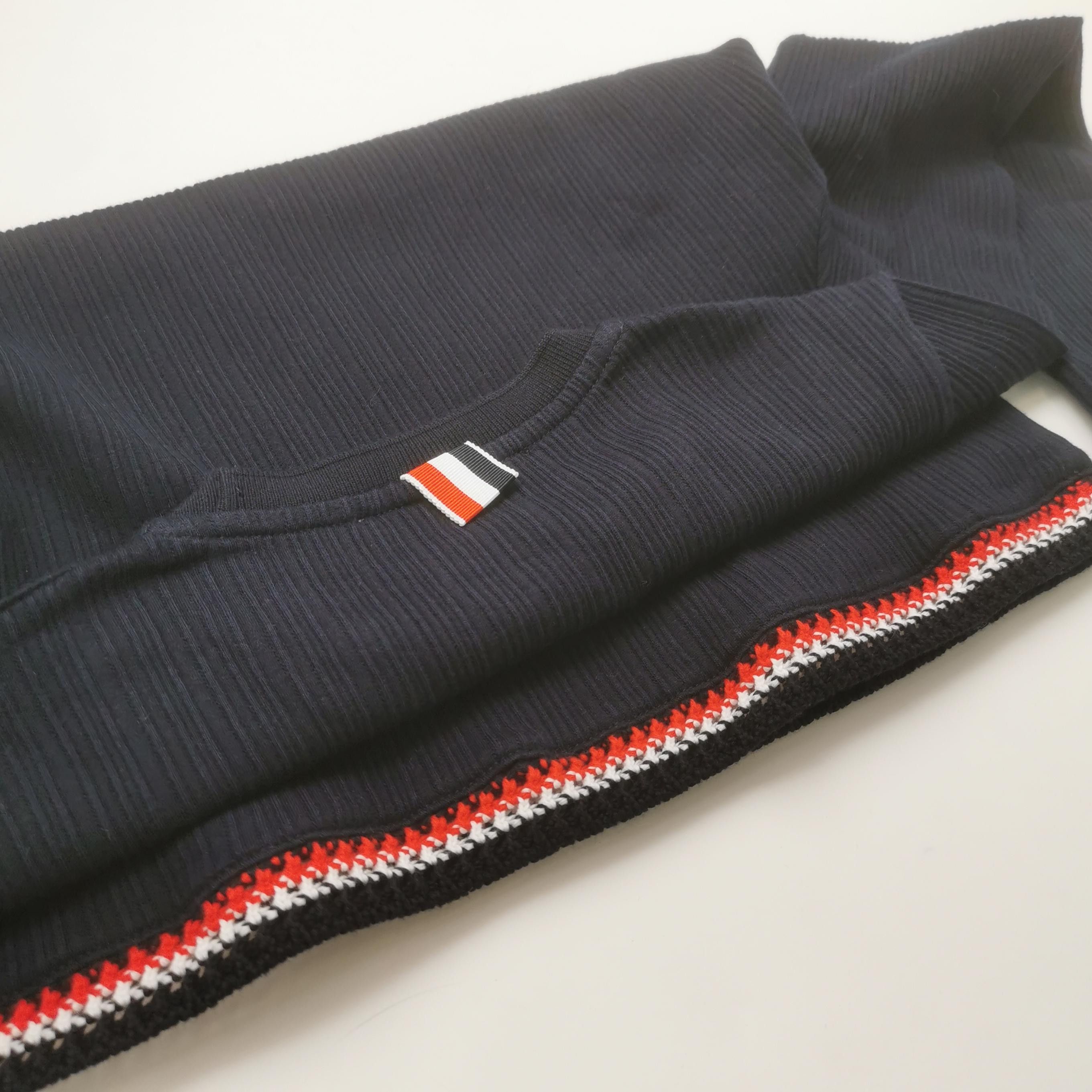 Thom Browne Thom Browne Cotton Colorblock Stripe Crewneck Knit Size M / US 6-8 / IT 42-44 - 6 Thumbnail
