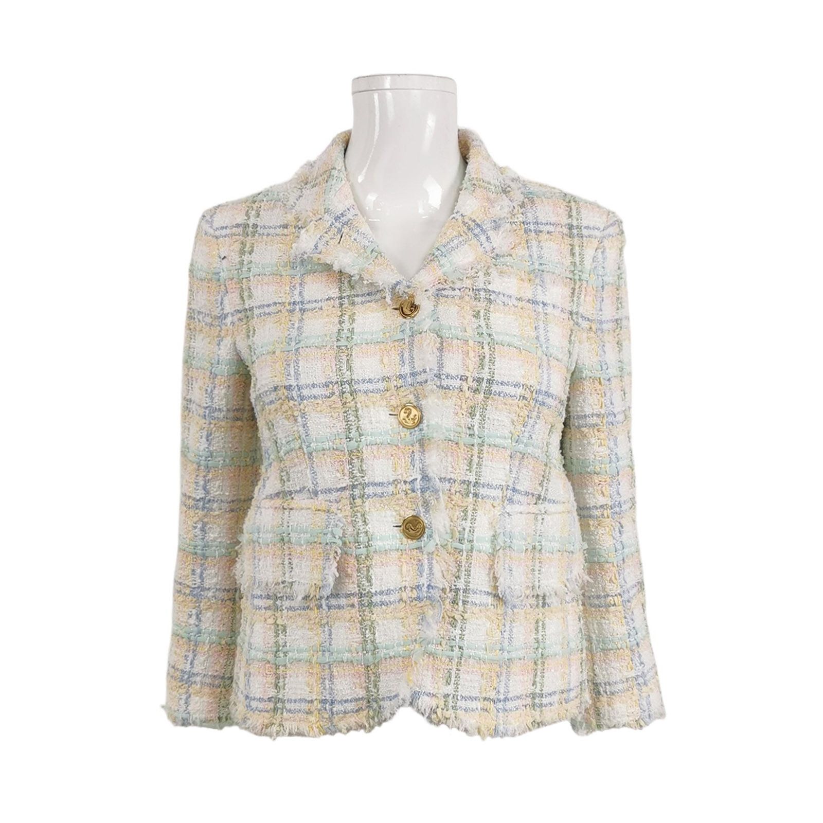 Thom Browne Thom Browne S/38 V - Neck Colorblock Knit Jacket Size S / US 4 / IT 40 - 2 Thumbnail