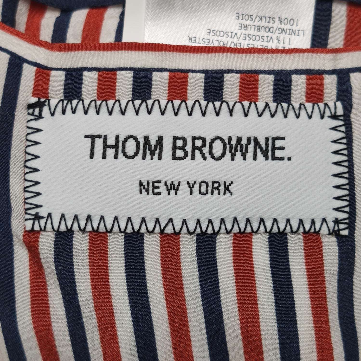 Thom Browne Thom Browne S/38 V - Neck Colorblock Knit Jacket Size S / US 4 / IT 40 - 7 Thumbnail