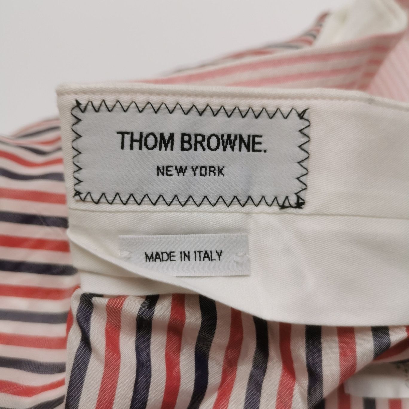 Thom Browne Thom Browne Gray Cotton Tailored Cuffed Pants Size 38" / US 16 / IT 52 - 12 Thumbnail