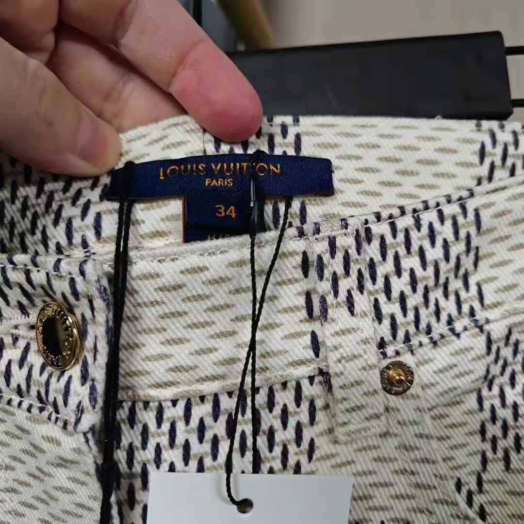 Louis Vuitton Louis Vuitton Damier Small Logo Jeans Size US 34 / EU 50 - 2 Thumbnail