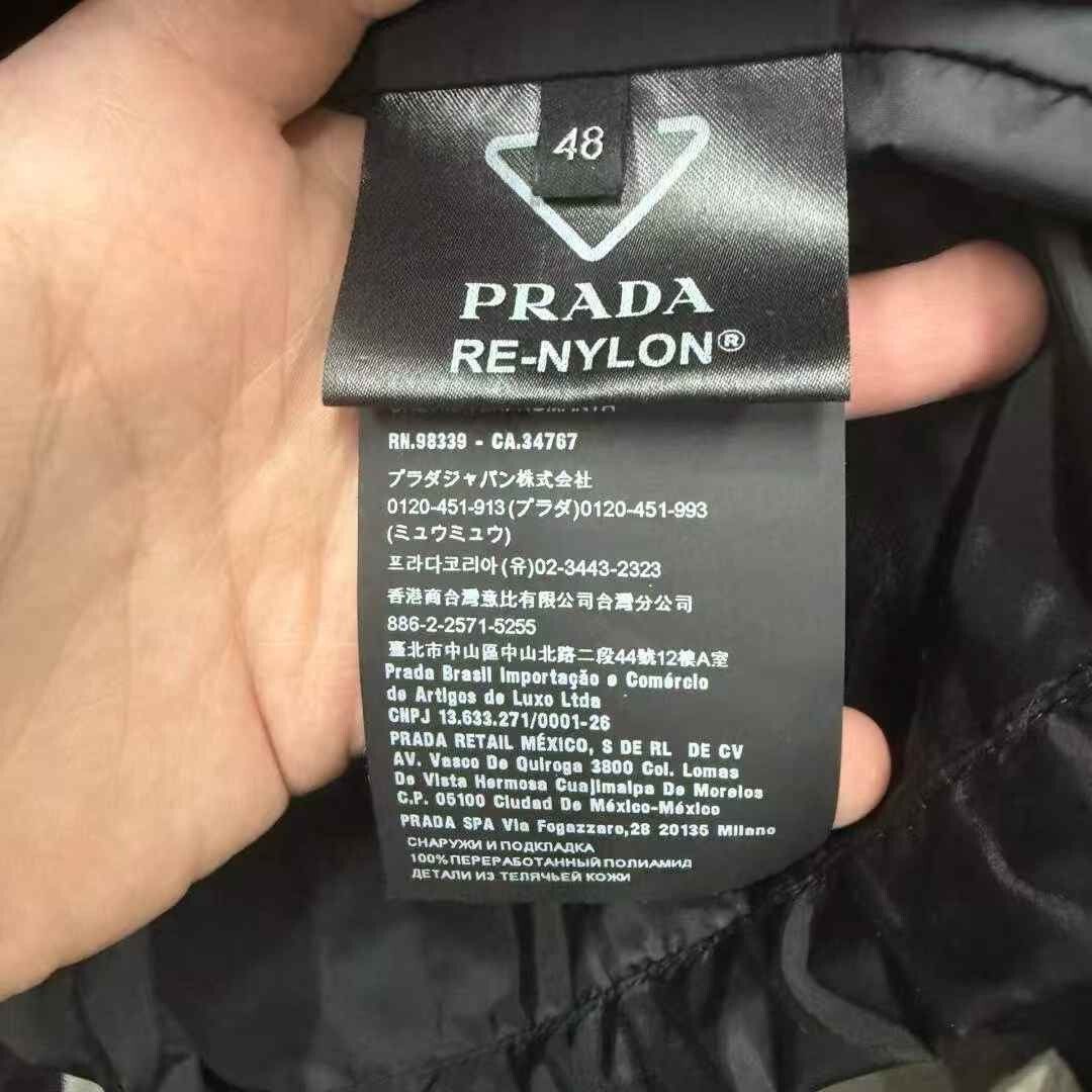 Prada Prada Nylon Pocket Triangle Logo Jacket Size US M / EU 48-50 / 2 - 4 Thumbnail