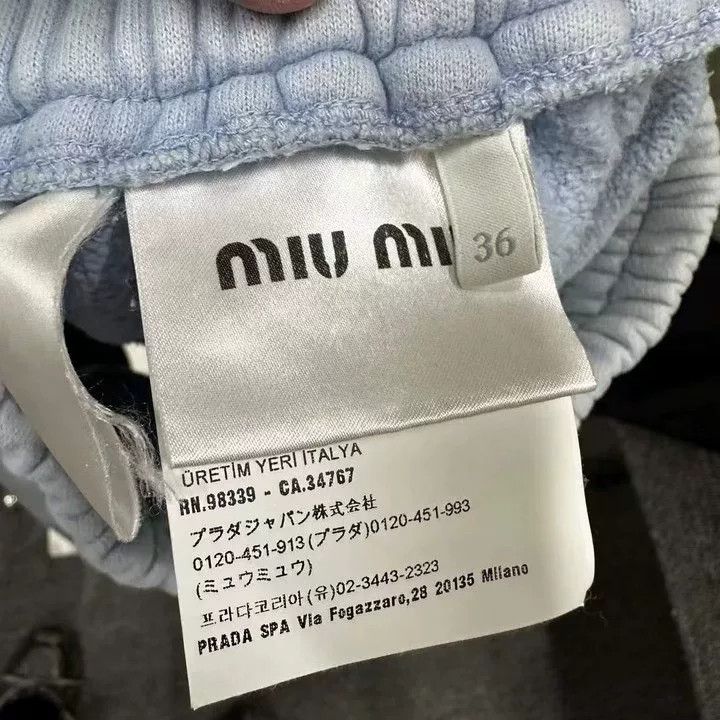 Miu Miu Miu Miu Back Logo Shorts Size 36" / US 14 / IT 50 - 5 Thumbnail