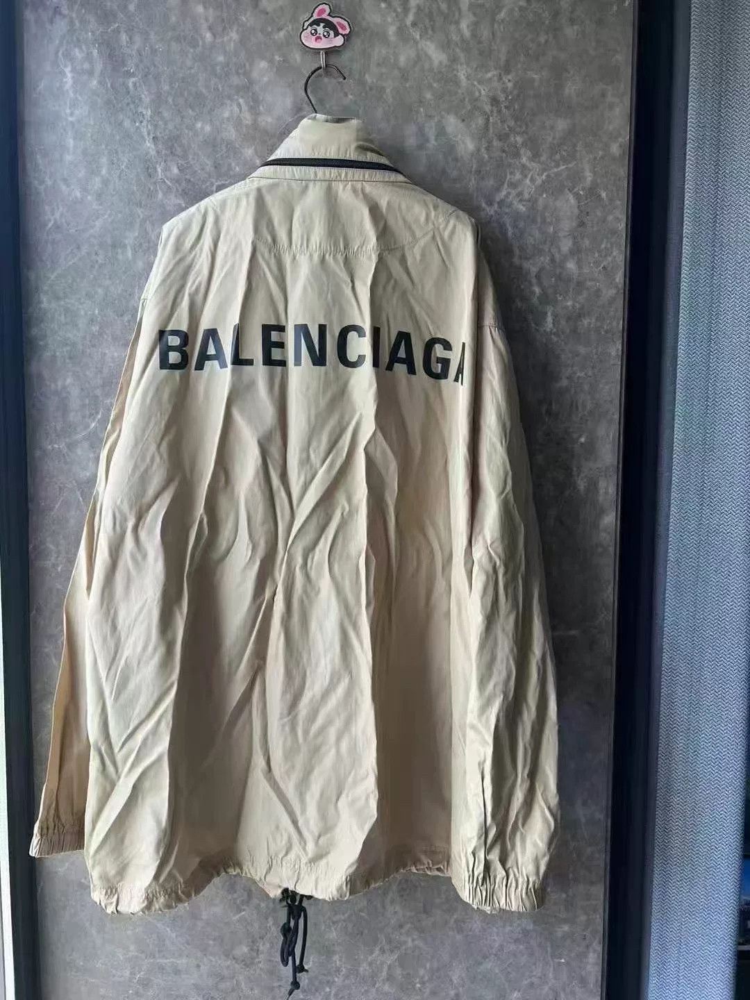 Balenciaga Balenciaga Back Logo Windbreaker Size US S / EU 44-46 / 1 - 2 Thumbnail