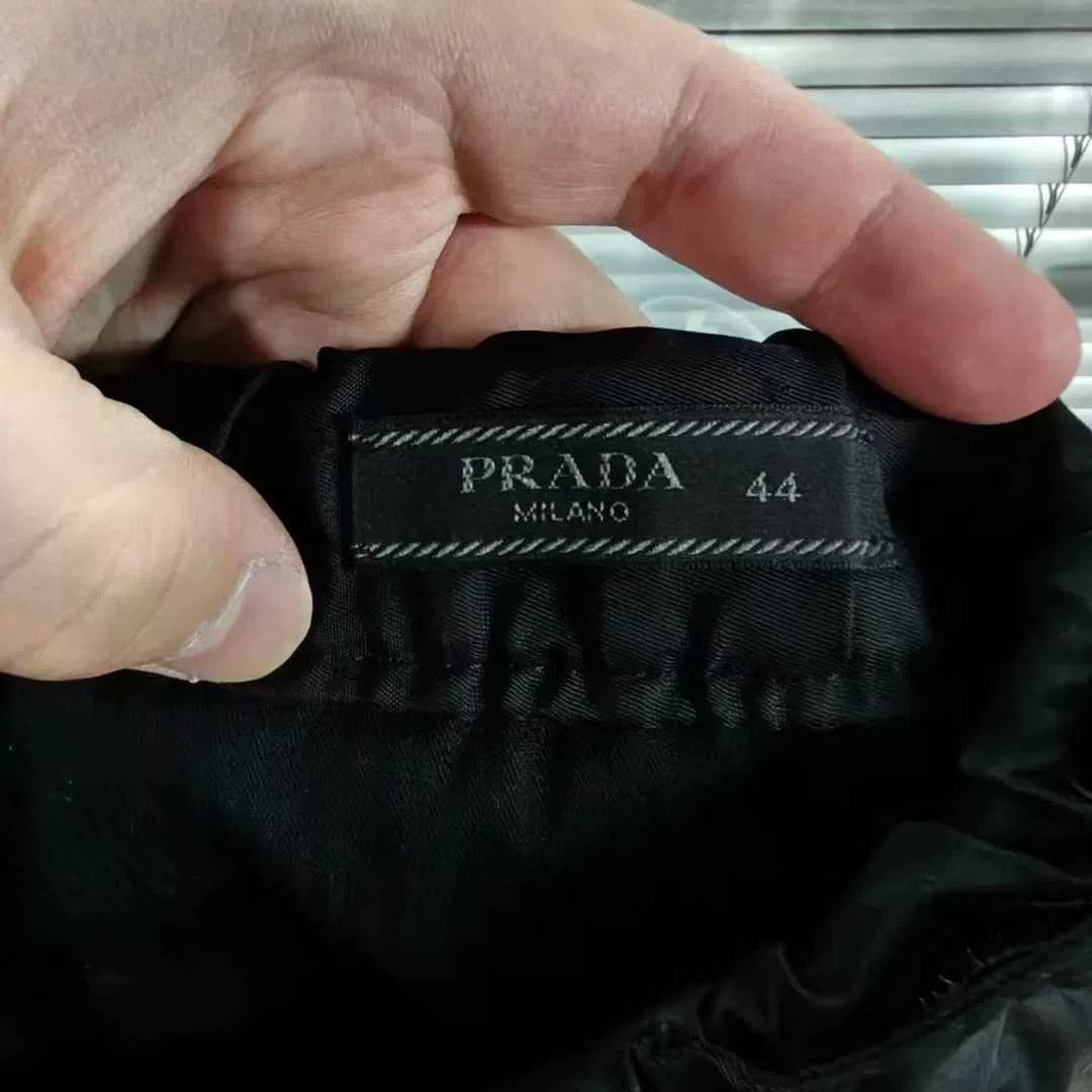 Prada Prada Velcro Logo Nylon Pants Size US 28 / EU 44 - 2 Thumbnail