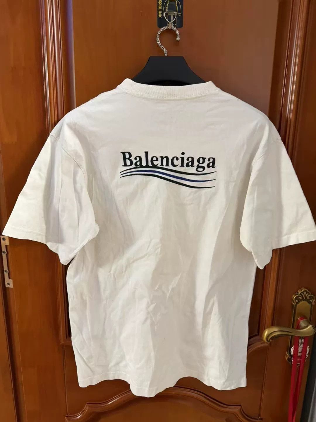 Balenciaga Balenciaga Coke Embroidered Short Sleeve T-Shirt XS Size US XS / EU 42 / 0 - 2 Thumbnail