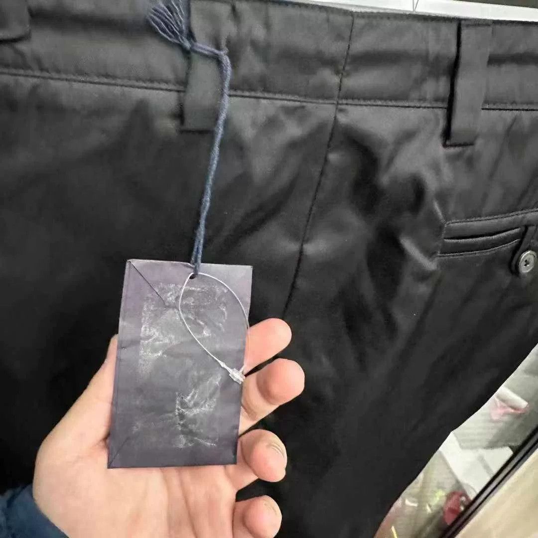 Prada Prada Metal Triangle Logo Nylon Pants Size US 32 / EU 48 - 4 Thumbnail