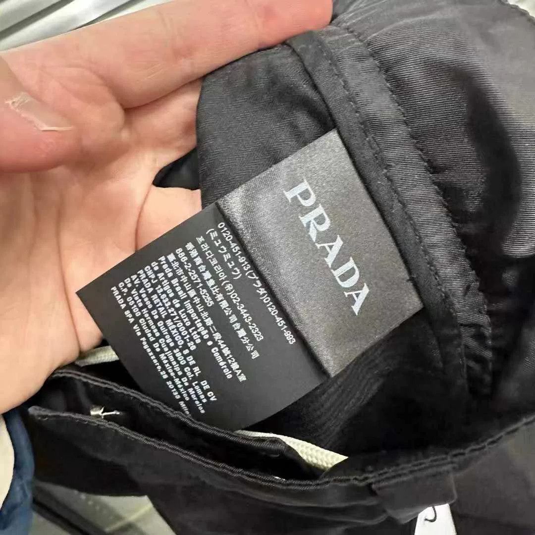 Prada Prada Metal Triangle Logo Nylon Pants Size US 32 / EU 48 - 3 Thumbnail