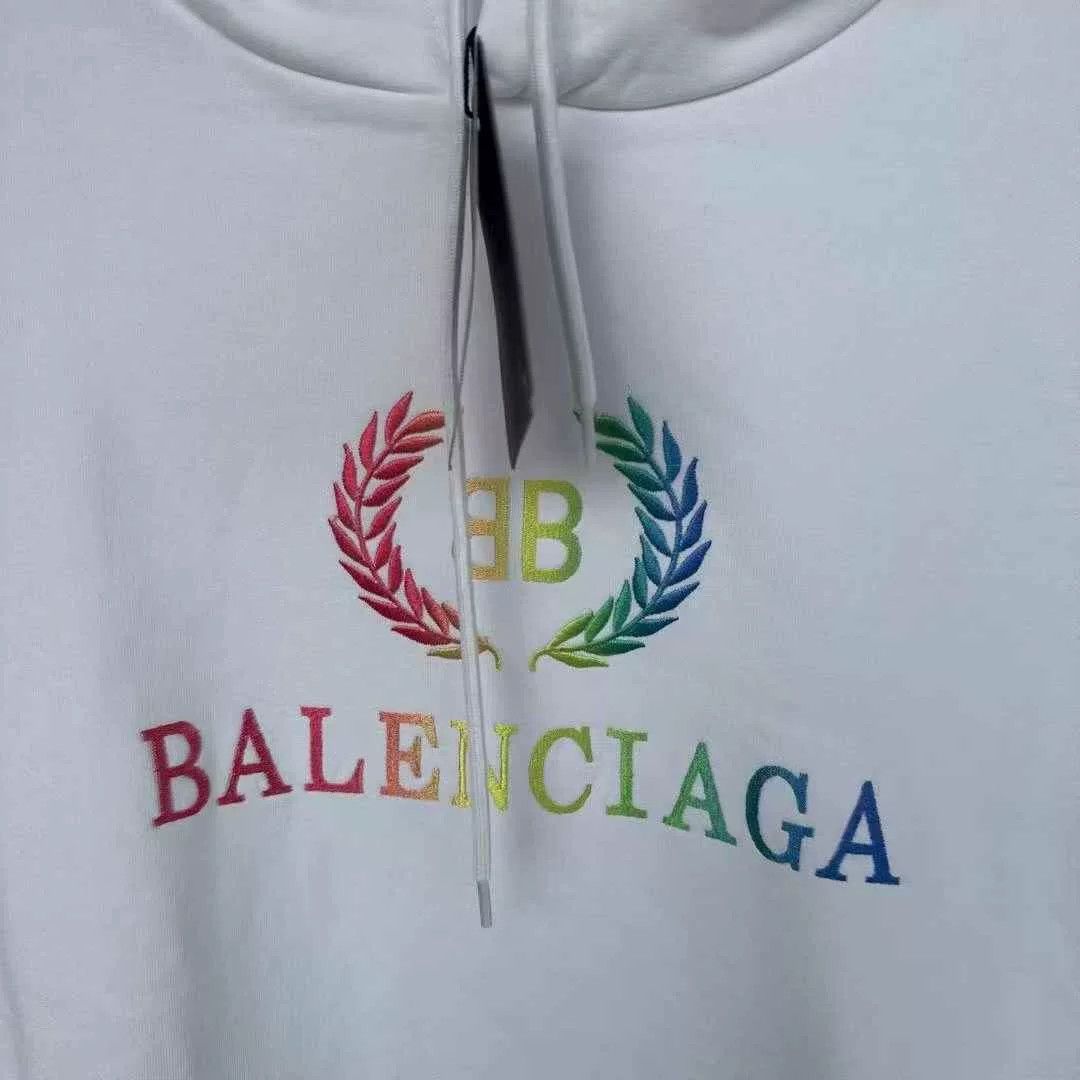 Balenciaga Balenciaga Rainbow Wheat Ear Hoodie Size US S / EU 44-46 / 1 - 3 Thumbnail
