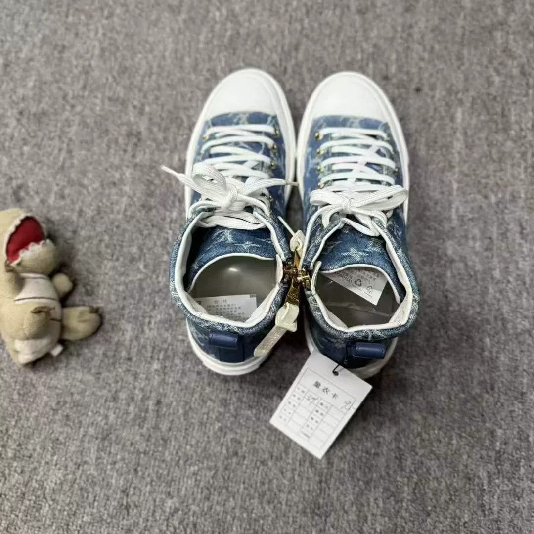 Louis Vuitton Louis Vuitton Monogram Denim Sneakers Size US 6 / EU 39 - 5 Thumbnail