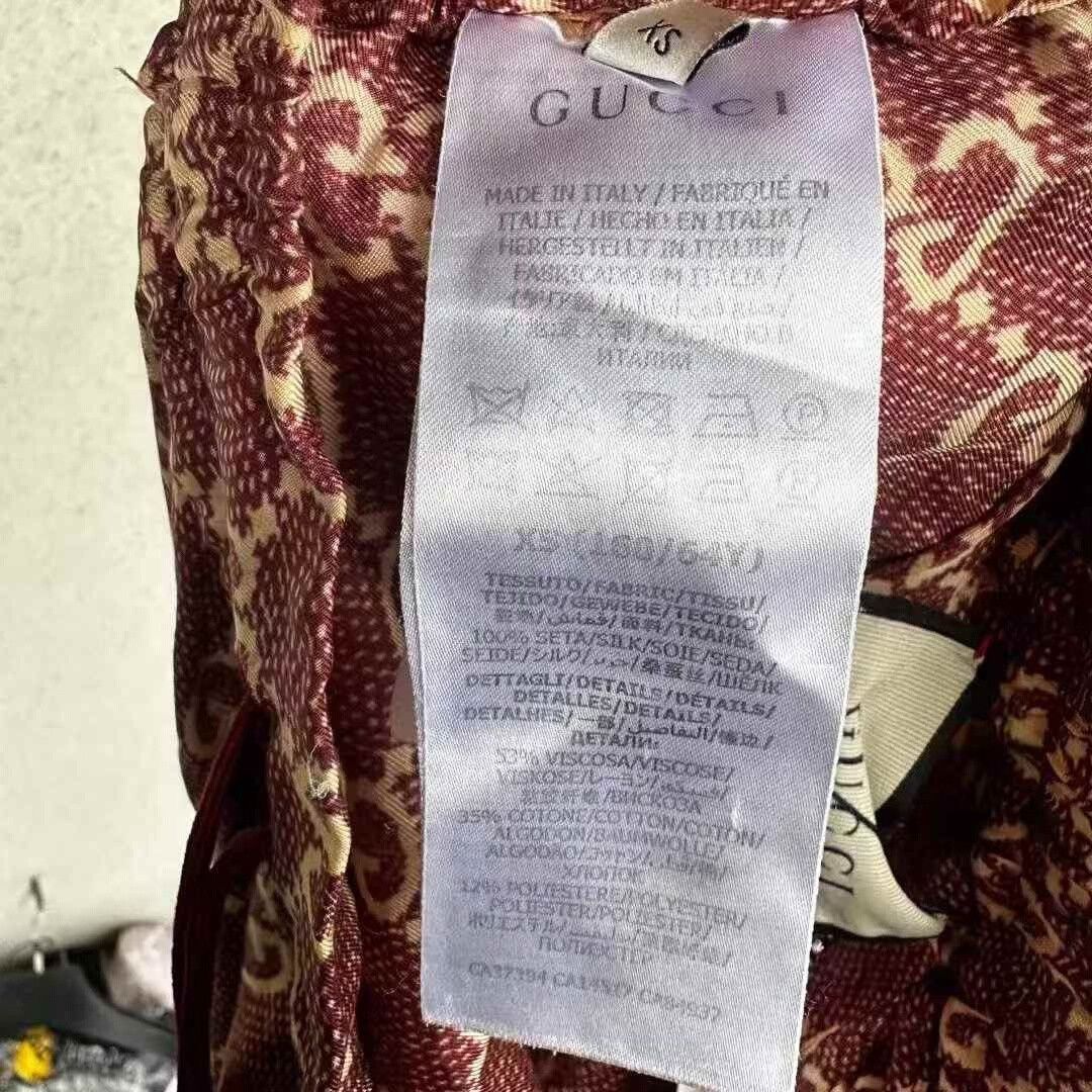 Gucci Gucci Full Print GG Pants Size 22" - 4 Thumbnail