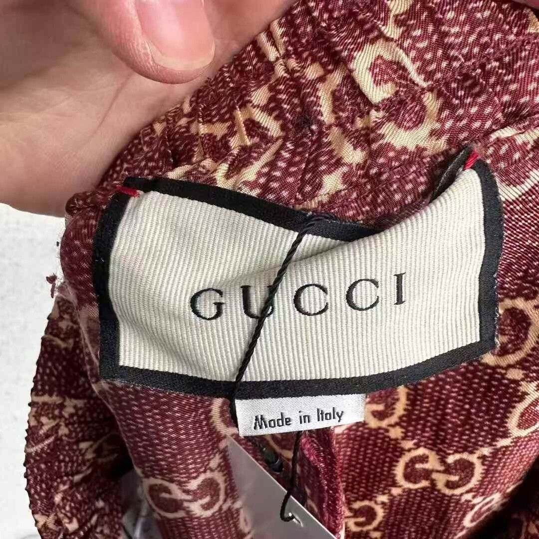 Gucci Gucci Full Print GG Pants Size 22" - 2 Thumbnail
