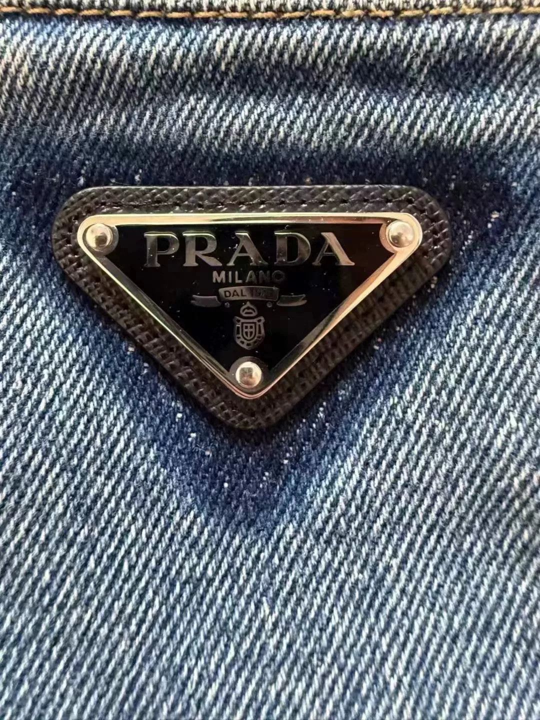 Prada Prada Triangle Logo Blue Jeans Size 50 Size US 34 / EU 50 - 3 Thumbnail