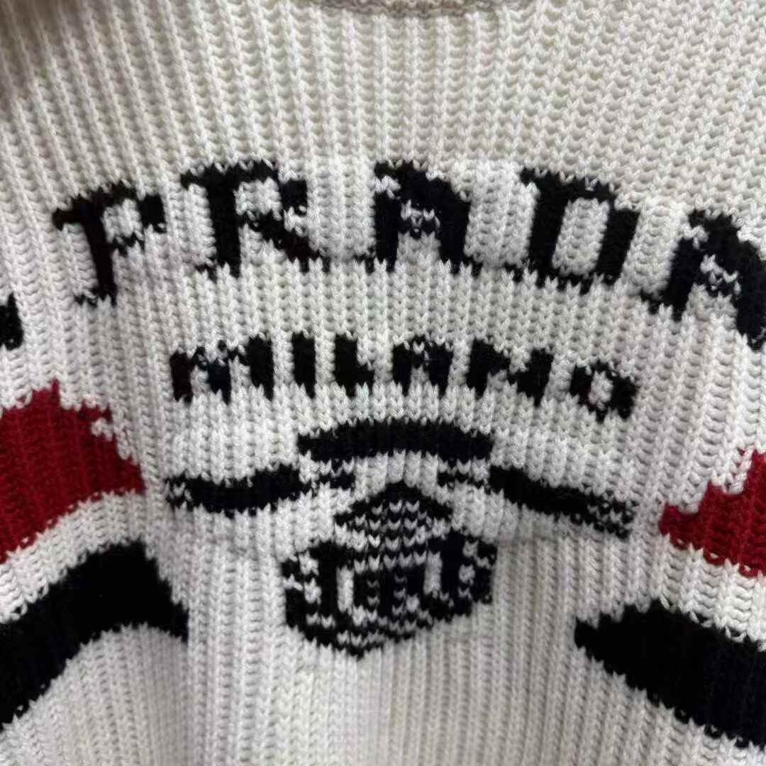 Prada Prada Slogan Cashmere Sweater Size US XL / EU 56 / 4 - 3 Thumbnail