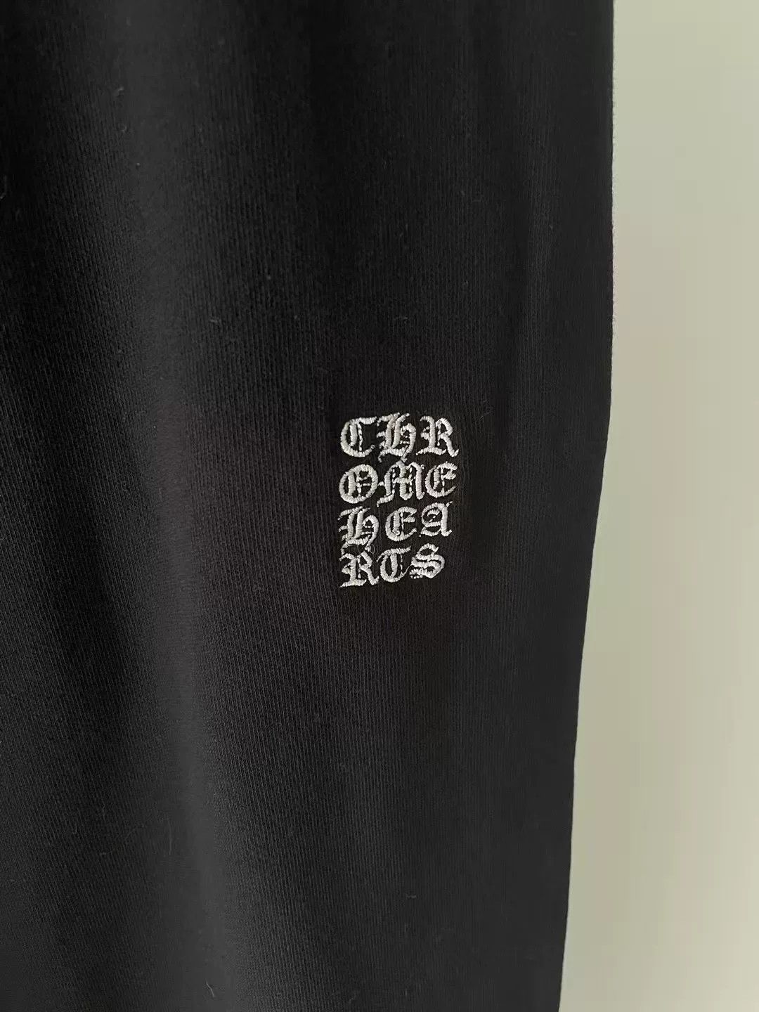 Chrome Hearts Chrome Hearts Black Embroidered Cross Sweatpants Size US 26 / EU 42 - 3 Thumbnail