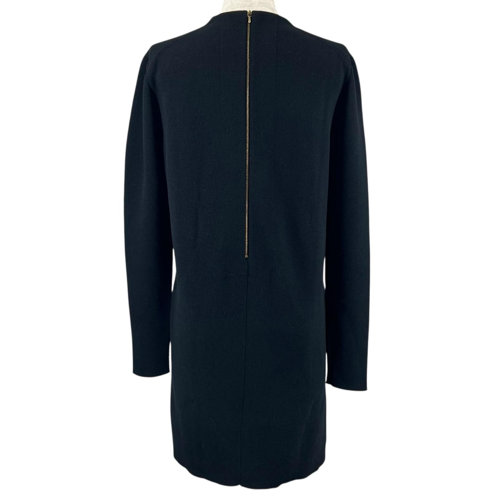 Other Other DRAWER Back Zip Long Sleeve Knit Wool Dress Textile Dresses DUTY FREE for USA Size ONE SIZE - 3 Thumbnail
