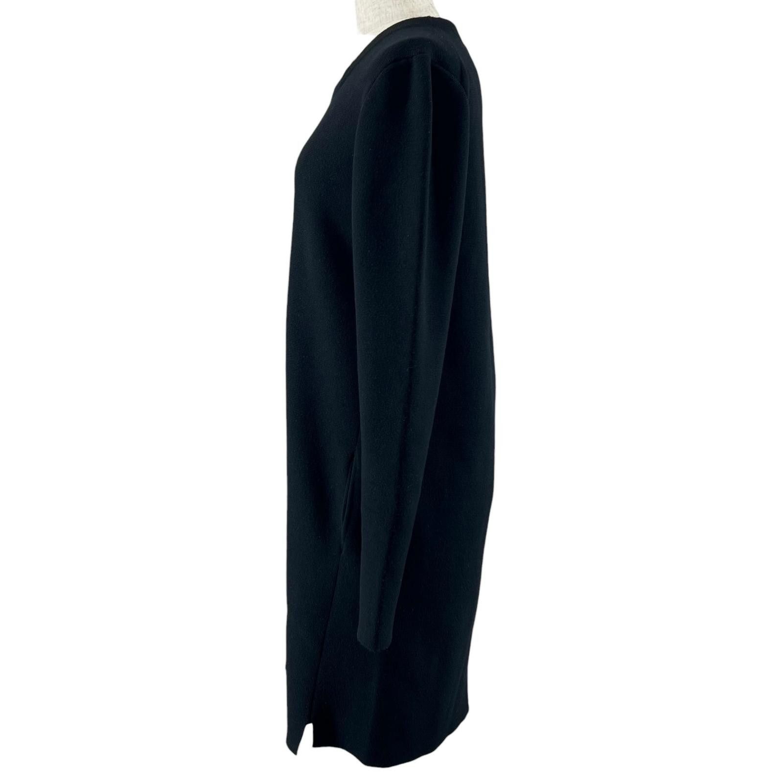 Other Other DRAWER Back Zip Long Sleeve Knit Wool Dress Textile Dresses DUTY FREE for USA Size ONE SIZE - 2 Thumbnail