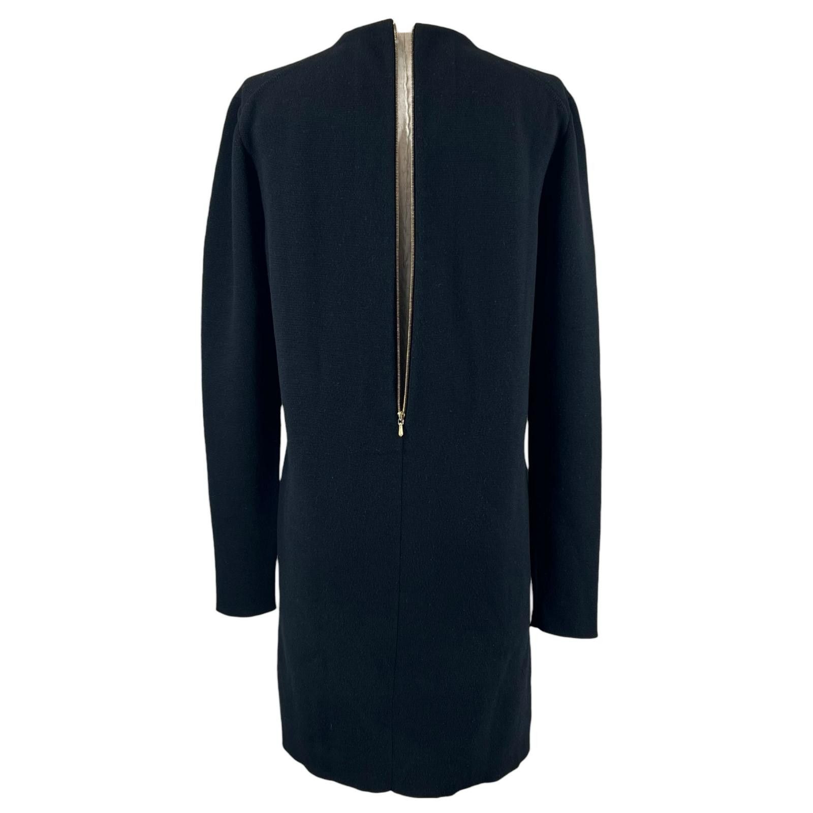 Other Other DRAWER Back Zip Long Sleeve Knit Wool Dress Textile Dresses DUTY FREE for USA Size ONE SIZE - 4 Thumbnail