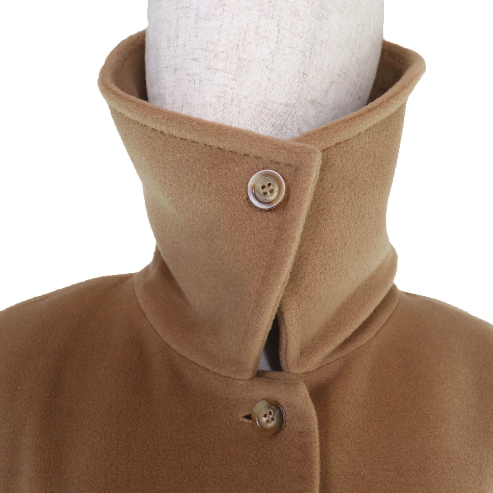 Max Mara Max Mara Max Mara Figurine Virgin Wool Cashmere Coat Textile Outerwear DUTY FREE for USA Size ONE SIZE - 4 Thumbnail