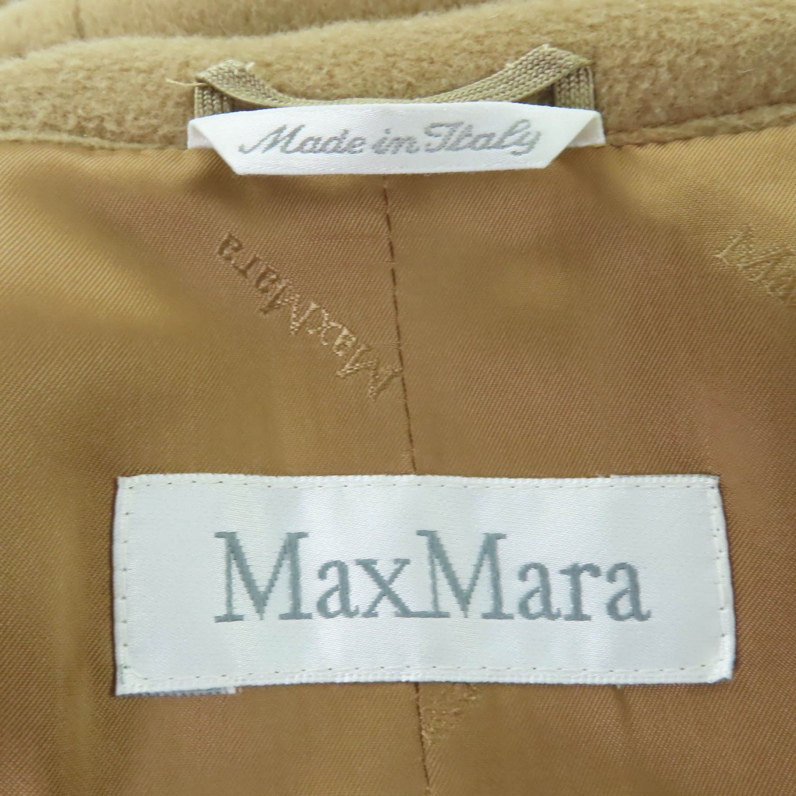 Max Mara Max Mara Max Mara Figurine Virgin Wool Cashmere Coat Textile Outerwear DUTY FREE for USA Size ONE SIZE - 6 Thumbnail