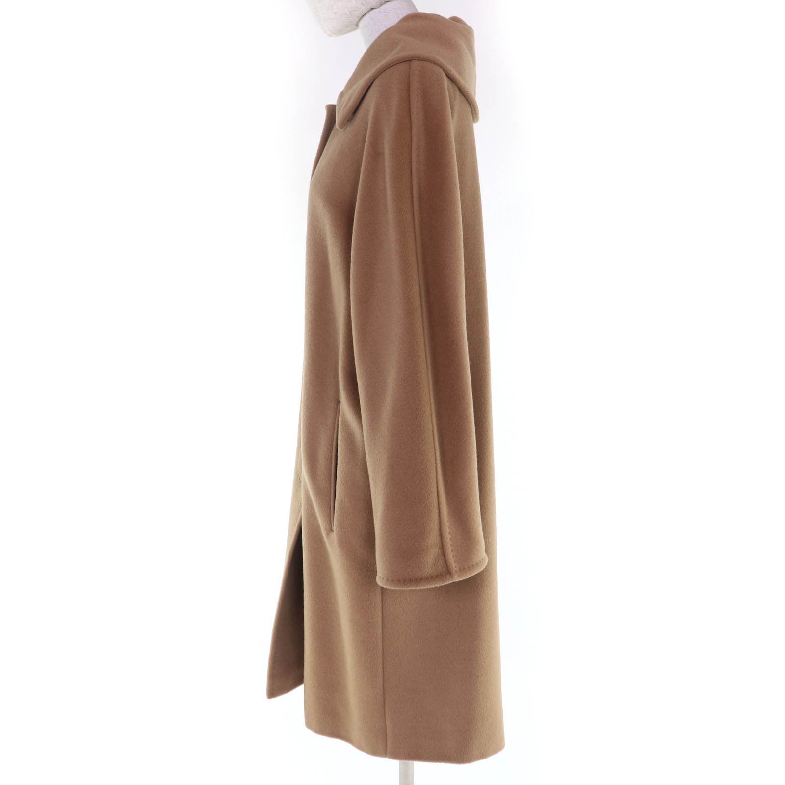 Max Mara Max Mara Max Mara Figurine Virgin Wool Cashmere Coat Textile Outerwear DUTY FREE for USA Size ONE SIZE - 2 Thumbnail
