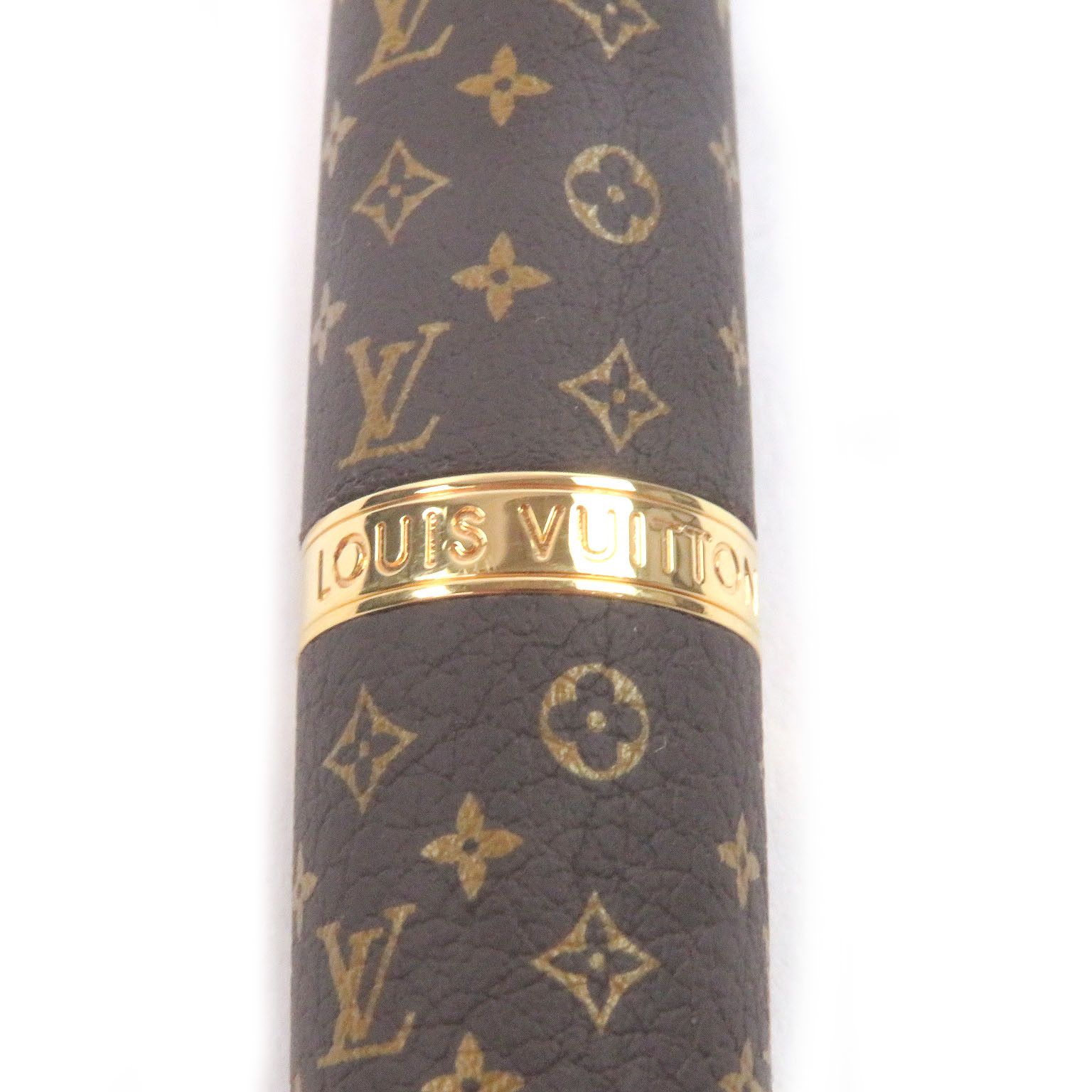 Louis Vuitton Louis Vuitton Louis Vuitton Monogram Leather Ballpoint Pen Textile Pen DUTY FREE for USA Size ONE SIZE - 5 Thumbnail