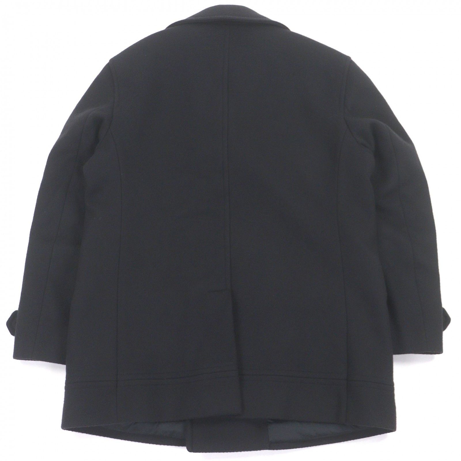 Salvatore Ferragamo Salvatore Ferragamo Salvatore Ferragamo 100% Virgin Wool Pea Coat Textile Outerwear DUTY FREE for USA Size ONE SIZE - 4 Thumbnail