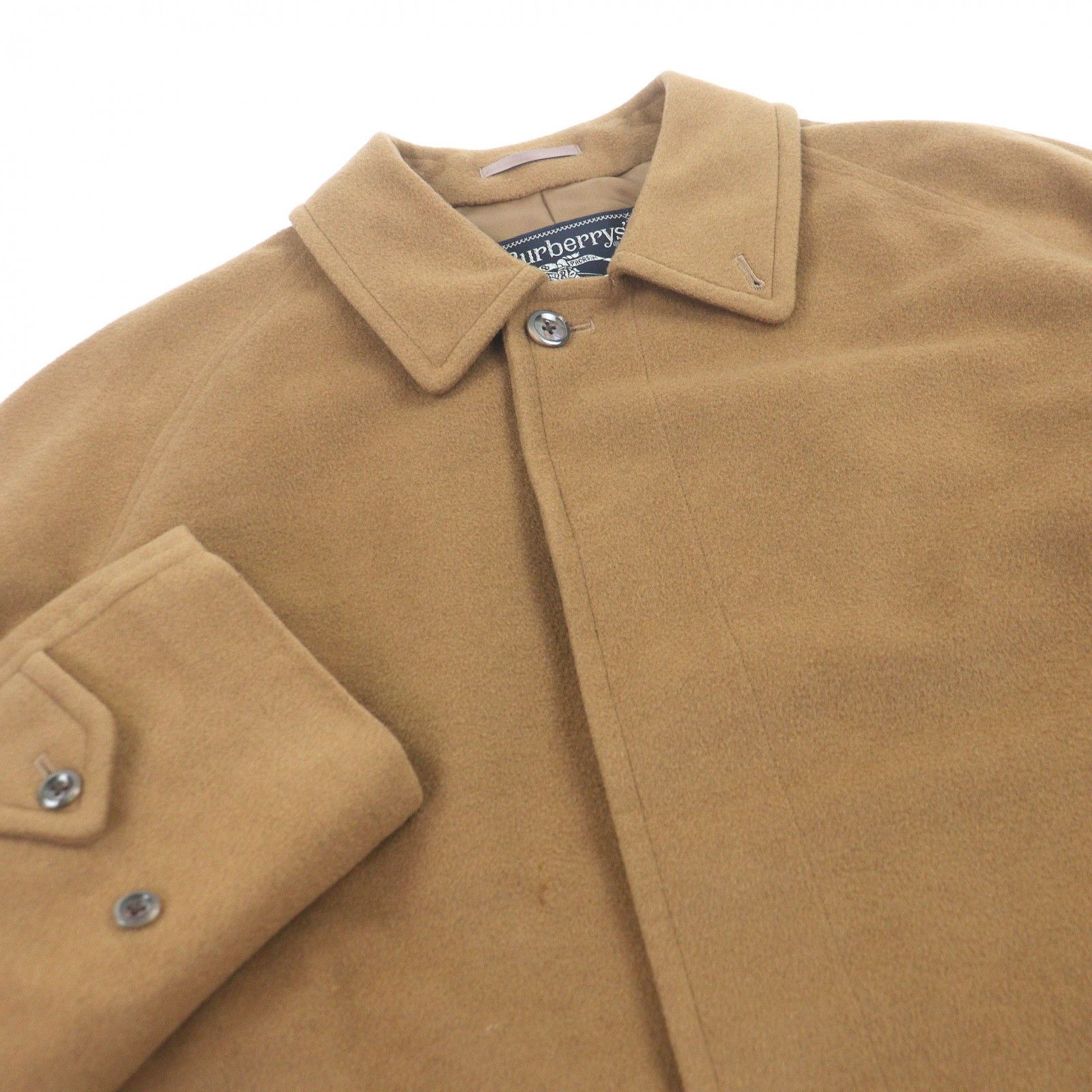 Burberry Burberry Burberrys Wool Cashmere Coat Textile Outerwear DUTY FREE for USA Size ONE SIZE - 2 Thumbnail